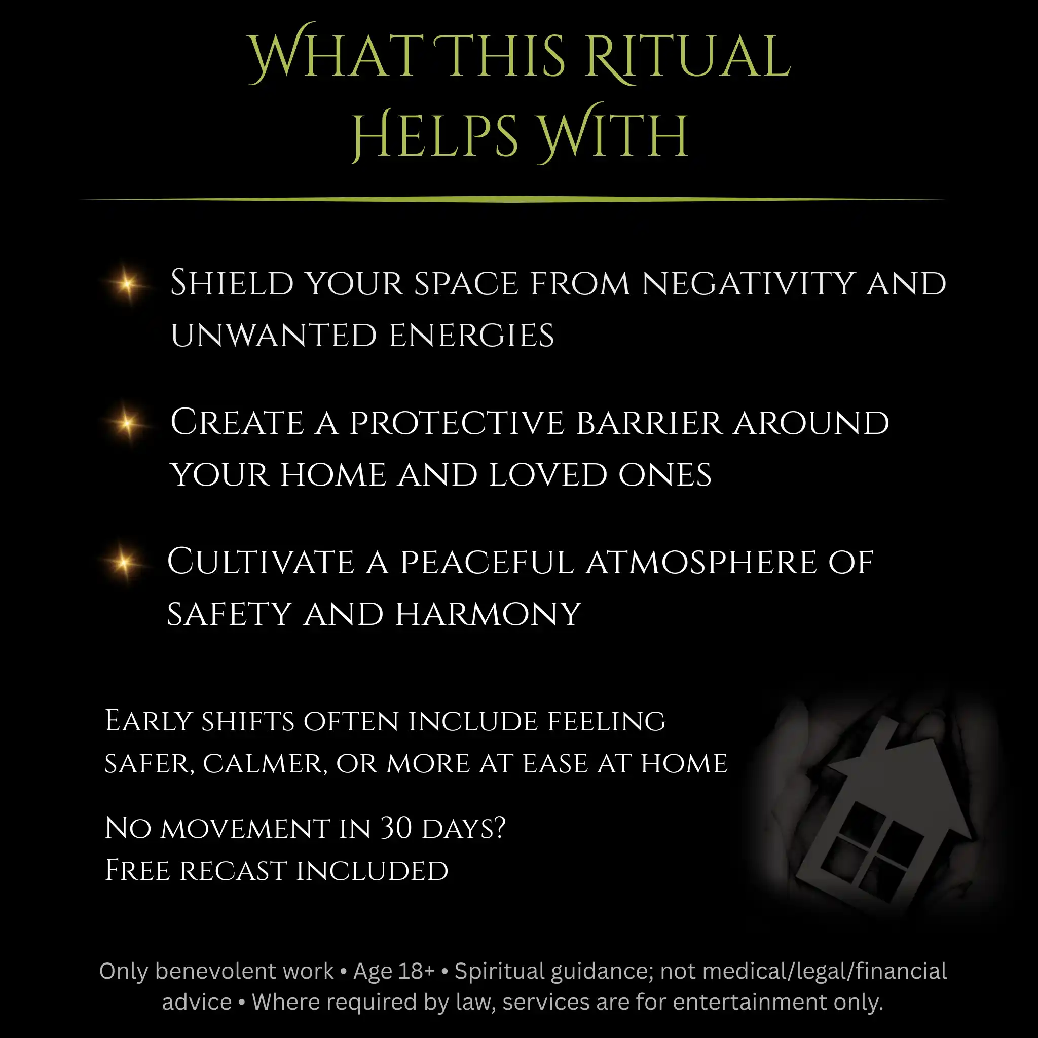 Flower Full Moon Blessed Home Protection Spell - Image 6