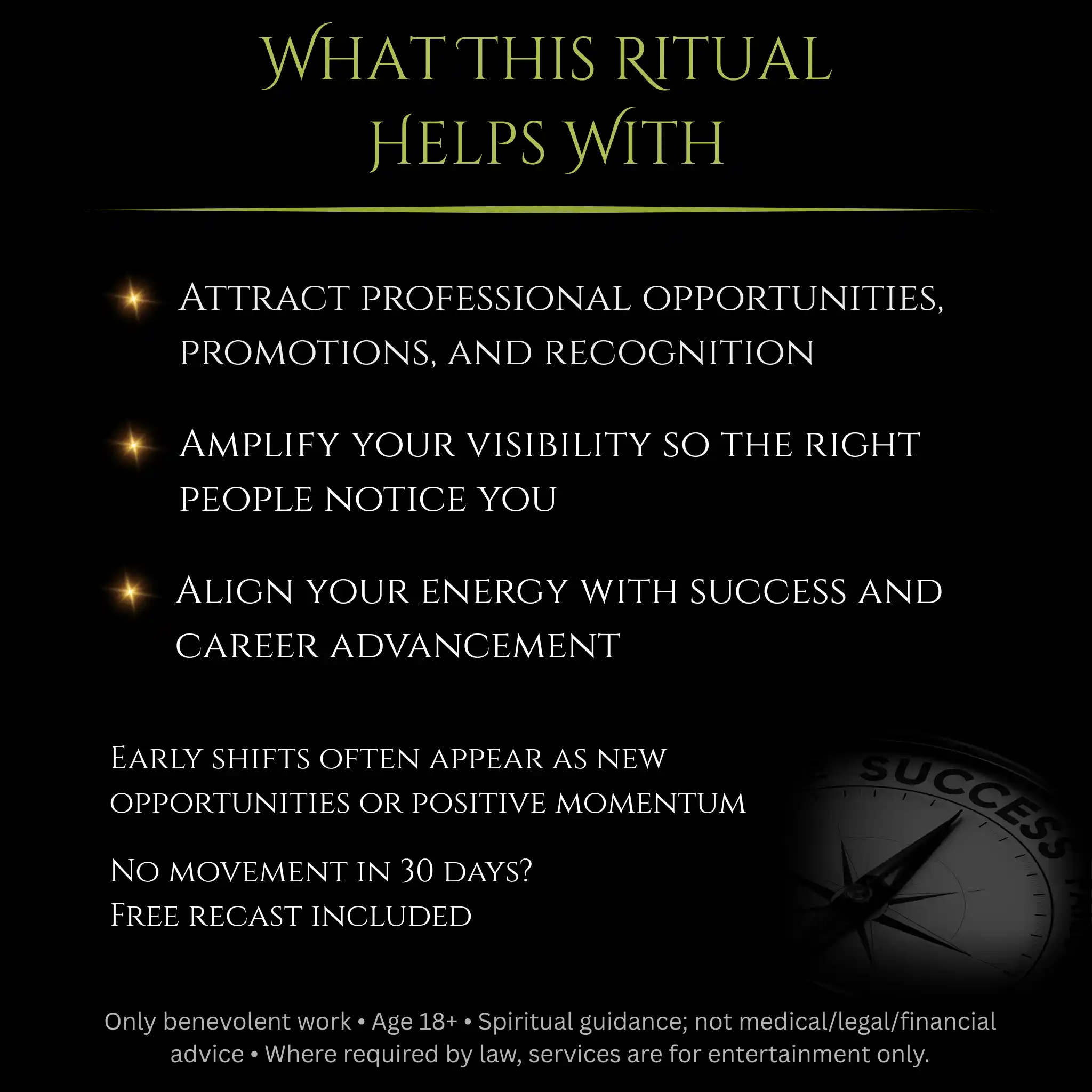 Flower Full Moon Career Growth Success Spell - Image 6