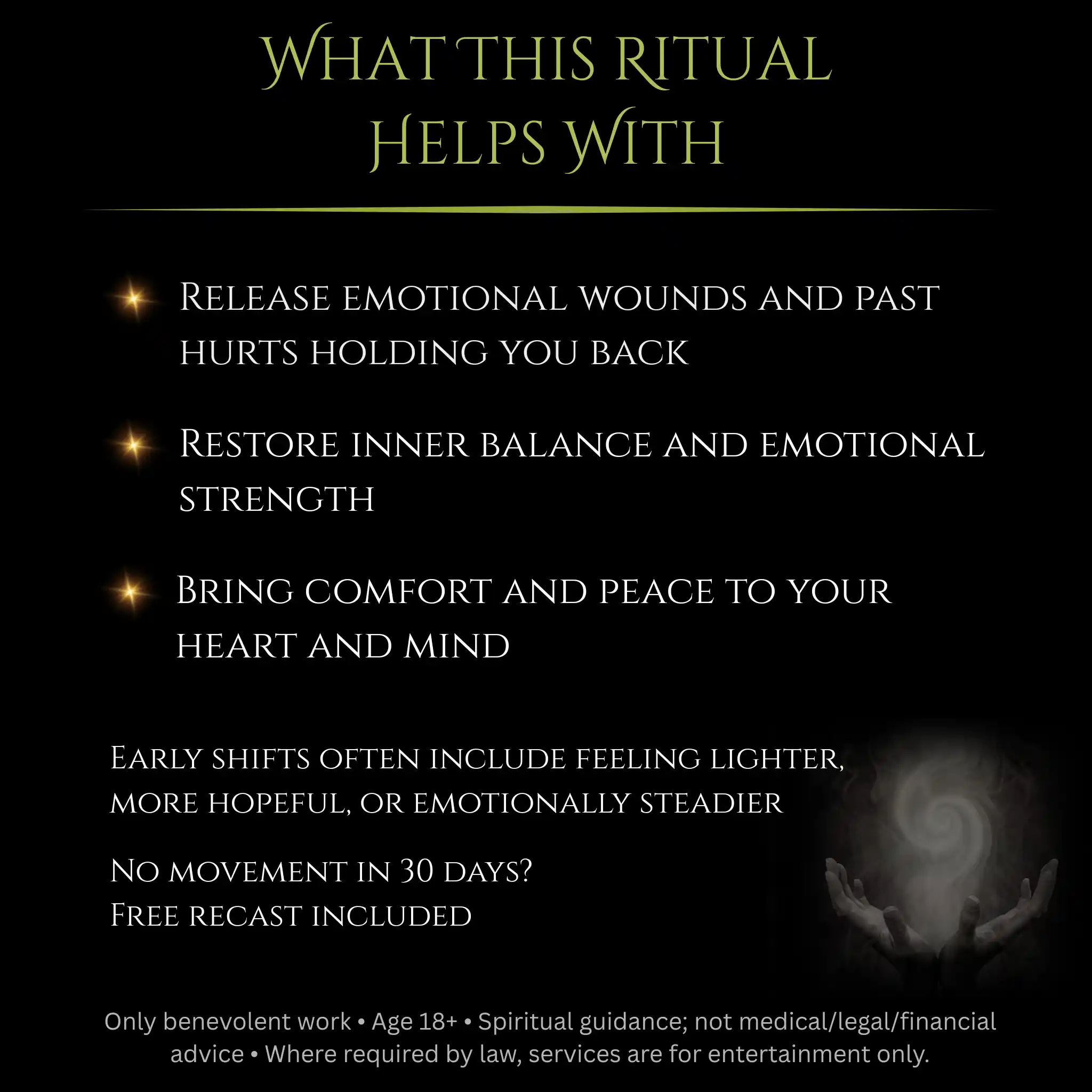 Flower Full Moon Emotional Healing Peace Spell - Image 6